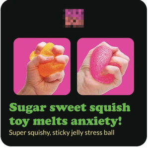   Pelota Antiestrés Gumdrop Super Sólida de Látex TPE/Silicona No Tóxica con Textura Elevada y Rugosa para Aliviar el Estrés y Calmar el Estado de Ánimo - Product Image 5