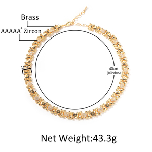 <span class=keywords><strong>Collana</strong></span> con cuore di <span class=keywords><strong>orsacchiotto</strong></span> Hip Hop Punk XO da donna <span class=keywords><strong>collana</strong></span> regalo alla moda - Product Image 3