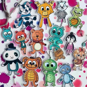 Shrinky dink nhựa kit bao gồm nghệ thuật giấy lỗ Punch bút chì cho hàng thủ công và anime Móc Chìa Khóa nhiệt thu nhỏ tấm phim - Product Image 6