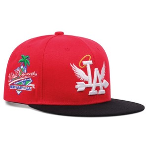 Cappellino Sportivo a 5/6 Pannelli di Alta Qualità, <span class=keywords><strong>Design</strong></span> Personalizzato con Logo Ricamato 3D, Cappello Hip Hop Snapback da Uomo - Product Image 2