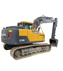 Máquina excavadora usada Volvo 140 Excavadora de segunda mano Excavadoras usadas de alta calidad de 14 toneladas a la venta