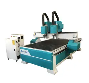 Automatic 3D Cnc Router CA-1325 with 2 independent spindle price