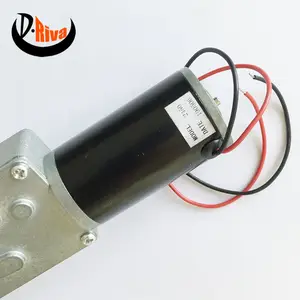Motor de engranaje sin escobillas de 90W/120W/180W CC, par de potencia gris para coche, bicicleta, compatible con Rohs, 12V, 24V, 48V, ventilador de imán permanente, caja de cambios - Product Image 6