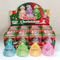 Jouets à presser de Noël, Père Noël, Bonhomme de neige, jouet anti-stress en maltose, jouet à rebond lent, cadeau anti-stress pour enfants et adultes
