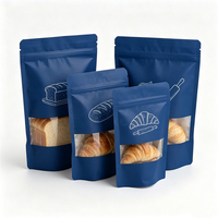Sacs d'emballage alimentaire et pour café refermables du fabricant avec fenêtre transparente, sachets refermables, pochettes verticales imprimées