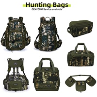 Sac à dos de chasse camouflage personnalisé avec logo, sac à dos de chasse camouflage multi-usages avec système de transport double et ceinture ajustable