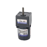 Moteur à induction micro-AC monophasé 220V 6W 8mm 50Hz/60Hz à montage sur bride, protection IP54, en alliage d'aluminium, efficacité IE2