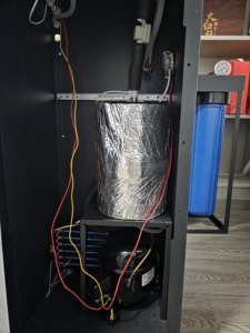 Distributeur d'eau domestique vertical à osmose inverse avec purificateur, fonctions chaud/froid et 3 robinets TDS intégrés - Product Image 6
