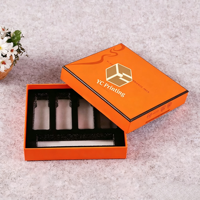 Boîtes cadeaux élégantes personnalisées avec couvercle amovible, couvercle et base, emballage cadeau en 2 pièces, boîte en papier rigide avec mousse EVA en velours