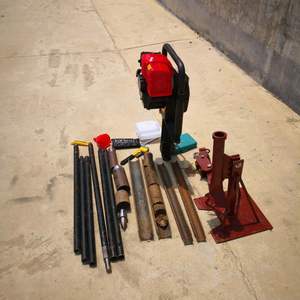 آلة حفر لأخذ عينات التربة بعمق 10 أمتار، معدات مسح للهندسة والإنشاءات - Product Image 5