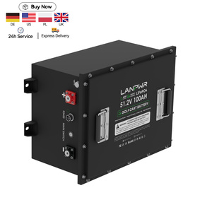 Batterie au lithium fer phosphate LANPWR 51.2V 105Ah pour chariot de golf, cycle profond, pour fauteuil roulant et chariot élévateur, stock US et Allemagne - Product Image 6