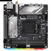 Placa base Mini-ITX para GIGABYTE Z390 I PRO WIFI DDR4 LGA1151 64GB, probada, suministro a granel