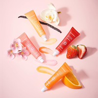 Tubes de gloss à lèvres personnalisés en plastique, emballage cosmétique vide, 10 ml, bouchon à vis