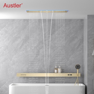 Потолочная душевая головка со светодиодной подсветкой - Product Image 4