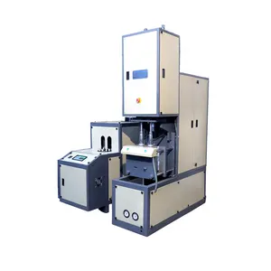 Máquina de moldeo por soplado semiautomática de plástico, soplado de botellas de estiramiento, capacidad de 1100-2200 BPH, de la India