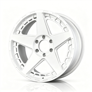 17-26인치 화이트 단조 알루미늄 합금 휠 ET 15mm PCD 6x139 오프로드 SUV/픽업트럭용 4개 1250KG 하중 용량 신제품 - Product Image 3