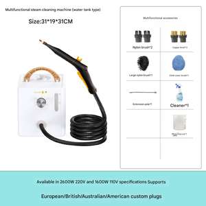 Limpiador <span class=keywords><strong>de</strong></span> vapor <span class=keywords><strong>de</strong></span> mano <span class=keywords><strong>de</strong></span> alta presión para automóviles, uso doméstico, maquinaria electrónica, eliminación <span class=keywords><strong>de</strong></span> manchas <span class=keywords><strong>de</strong></span> aceite <span class=keywords><strong>de</strong></span> cocina para aire acondicionado - Product Image 2