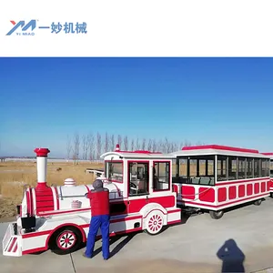 어린이 놀이 공원 매력 기차 전기 기차 YIMIAO 기차 판매