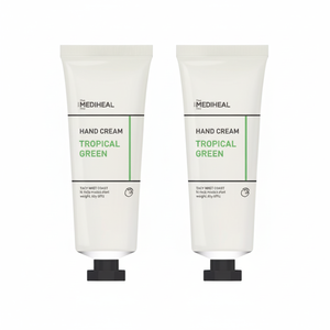 Sconto lozione di acido ialuronico medico maschera di vitamina C idratante verde tropicale 50ml crema per le mani confezione da 2 pezzi gratis - Product Image 1