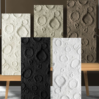 Panneaux muraux en pierre naturelle artificielle 3D PU Aspect fausse pierre Décoration Forteresse Placage pour cuisine Table Pierre naturelle