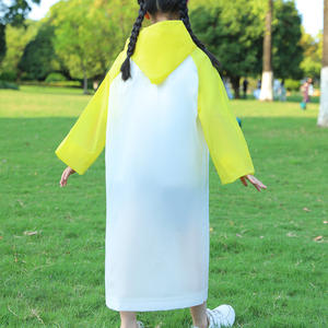 Impermeable plegable para niños, impermeable para exteriores, impermeable para niños y niñas, poncho reutilizable, impermeable infantil para viajes - Product Image 5