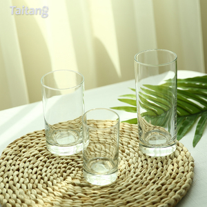 Commercio all'ingrosso bicchiere di <span class=keywords><strong>acqua</strong></span> tazza di <span class=keywords><strong>vetro</strong></span> di succo di <span class=keywords><strong>vetro</strong></span> ristorante banchetto per feste 220ml 290ml 310ml di <span class=keywords><strong>vetro</strong></span> Highball - Product Image 4