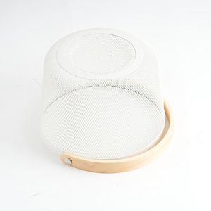 Cestino in Rete Metallica a Forma Quadrata con Manico per Conservazione <span class=keywords><strong>Frutta</strong></span> - Product Image 6