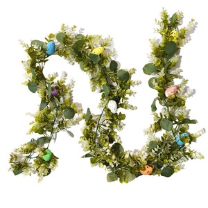 2025 primavera Festival di pasqua decorazione dell'uovo appesa alla parete ornamenti decorativi piante verdi casa <span class=keywords><strong>eucalipto</strong></span> - Product Image 1