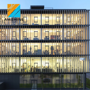 Brise-soleil vertical motorisé en aluminium à lamelles - Product Image 4