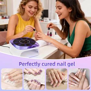 Large Space UV LED <strong>Nail</strong> Lamp Rechargeable <strong>Nail</strong> Dryer With Smart Sensor Professional UV Lamp for <strong>Nails</strong> Manicure Pedicure Lamp - Product Image 6