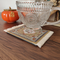 Tapis de tapis de caboteur de thé/tapis de souris de style saoudien/tapis de table