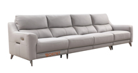 Ensemble de sections carrées modulaires modernes en velours pour canapé nuage en acier inoxydable pour studio, salon et appartement
