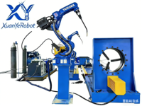 Station de soudage automatique PLC à entraînement électromécanique pour pipeline, ligne de préfabrication de tuyaux sur mesure, robot de découpe de tuyaux