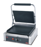 Mini-friteuse électrique professionnelle à tête unique en acier inoxydable, facile à nettoyer, entièrement plate