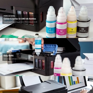 หมึกเติม GI-190 สำหรับเครื่องพิมพ์ Canon PIXMA G1100 G2100 G3100 G4100 ซีรีส์  ขวดหมึกเติม GI190 Gi-190 - Product Image 6