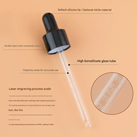 Vente en gros de flacons en verre ambré pour huiles essentielles et sérums, gradués avec marquages de mesure, 5 ml, 10 ml, 15 ml, 20 ml, 30 ml, 50 ml, 100 ml, à prix avantageux