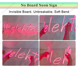 Letrero de Neón Personalizado al por Mayor, Letrero de Neón Decorativo Publicitario, Patrón de Feliz Cumpleaños, Luces LED de Neón - Product Image 2