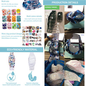 COLLABOR Wieder verwendbare Hunde windel Wasch bare Menstruation shose für Hunde Wasserdicht Passen Sie wieder verwendbare Sicherheits windeln für Hunde an - Product Image 3