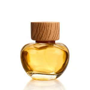 Flacon de parfum carré en verre dépoli coloré avec bouchon spiralé 25 ml – Contenant vide personnalisable et rechargeable - Product Image 3