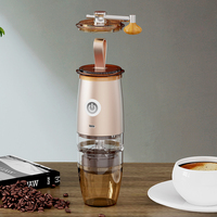Molinillo de Café Manual y Eléctrico 2 en 1, Portátil, Recargable por USB, Molinillo de Granos, Molinillo de Espresso, Original de Fábrica