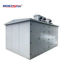 Poste de transformation compact extérieur 10 kV |   KYN28A-12KV 24KV 36KV Appareillage haute tension et distribution basse tension intégrés E-House préfabriqué