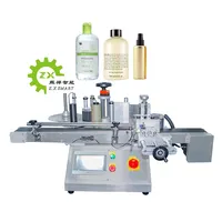 Automatic Tabletop Plastic Glass Round Bottle Labeling Machine