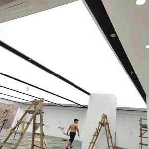 Caisson lumineux de plafond de LED de haute luminosité de cadre en aluminium de rectangle de film mou pour la publicité d'affichage de voiture et l'éclairage de beauté - Product Image 2