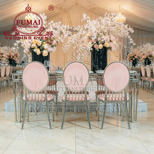 Manufacturer Wholesale Luxury <b>Chairs</b> Round Back Gold Hotel Banquet Wedding Event <b>Chairs</b> for Sale - Product Image 2