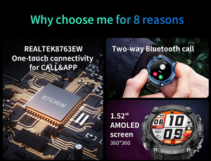 Tai Nghe Thông Minh Đồng Hồ 3 Trong 1 Thông Minh Đồng Hồ Buit Trong 128GB Bộ Nhớ 1.52 Inch Smartwatches Tập Thể Dục Tracker Cho IOS <span class=keywords><strong>Android</strong></span> - Product Image 6