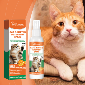 Spray de Soin pour <span class=keywords><strong>Chat</strong></span> - Ingrédients Doux Réduisant les Griffades et les Mastications des Chats - Spray de Protection pour la Maison - Product Image 5