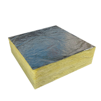 Produit ignifuge et imperméable très vendu, isolation thermique pour bâtiments métalliques avec feuille d'aluminium, rouleau de laine de verre
