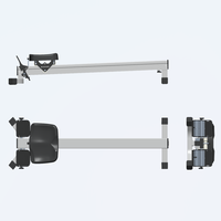 IMBODY Home Gym Tout-en-un : Banc de musculation multifonctionnel pour entraînement complet (Step, Rameur, Banc de musculation incliné)