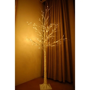 White <b>LED</b> Birch <b>Tree</b> <b>Light</b> IP65 Waterproof Christmas Outdoor & Indoor Landscape <b>Lighting</b> for Plaza Mall Resort Night Decoration - Product Image 2