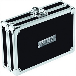 Organizador de Electrónicos de Aluminio Resistente, Estuche de Viaje con Cierre para Cables, Impermeable IP67, Soporte Ajustable, Ruedas Dobles Giratorias, OEM - Product Image 2